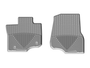 Ford F-150 Rubber Mats - Front - WeatherTech - All-Weather - Grey - `15-`20