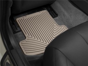 Ford F-150 Floor Mats - Rear - WeatherTech - All-Weather - Tan - `15-`20