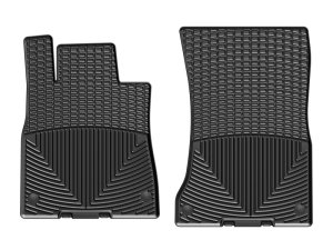 Mercedes-Benz S-Class Floor Mats - Front - WeatherTech - Rubber - Black - `14-`27