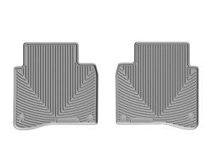 Mercedes-Benz S-Class Floor Mats - Rear - WeatherTech - Rubber - Grey - `14-`15