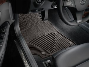 Mercedes-Benz CLS-Class Front Rubber Floor Mats - WeatherTech - All-Weather - Cocoa - `15-`27 Mercedes-Benz CLS-Class Front Rubber Floor Mats - WeatherTech - All-Weather - Cocoa - `15-`27