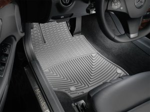Mercedes-Benz CLS-Class Rubber Mats - Front - WeatherTech - All-Weather - Grey - `15-`18