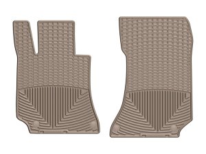 Mercedes-Benz CLS-Class Floor Mats - Front - WeatherTech - All Weather Rubber - Tan - `15-`18
