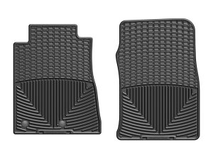 Ford Mustang Rubber Mats - Front - WeatherTech - Black - `10-`12