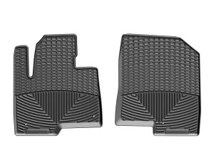 Hyundai Santa Fe Floor Mats - Front - WeatherTech - Rubber - Black - `13-`18