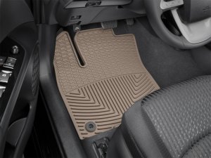 Toyota Prius Rubber Mats - Front - WeatherTech - All-Weather - Tan - `16-`27