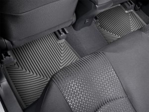 Toyota Prius Rear Rubber Mats - WeatherTech - All-Weather - Black - `16-`27