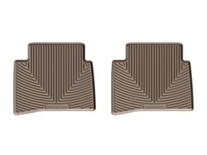 Toyota Prius Floor Mats - Rear - WeatherTech - Rubber - Tan - `16-`27