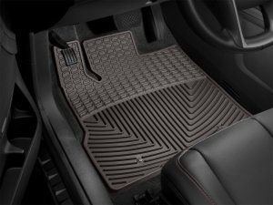 Mercedes-Benz C-Class Floor Mats - Rear - WeatherTech - All-Weather - Cocoa - `17-`27