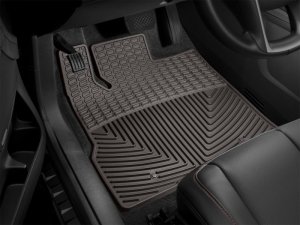 Mercedes-Benz C-Class Floor Mats - Rear - WeatherTech - All-Weather - Cocoa - `17-`27