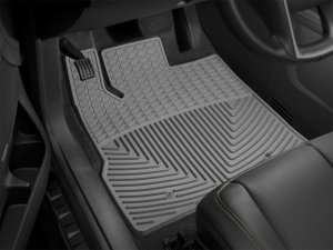 Mercedes-Benz C-Class Rubber Mats - Rear - WeatherTech - All-Weather Floor Mats - Grey - `17-`27