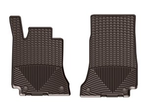 Mercedes-Benz C-Class Cabriolet Floor Mats - Front - WeatherTech - Rubber - Cocoa - `15-`27 Mercedes-Benz C-Class Cabriolet Floor Mats - Front - WeatherTech - Rubber - Cocoa - `15-`27