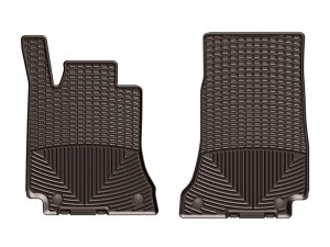 Mercedes-Benz C-Class Coupe Floor Mats - Front - WeatherTech - Rubber - Cocoa - `15-`27