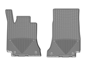 Mercedes-Benz C-Class Floor Mats - Front - WeatherTech - All-Weather - Grey - `15-`27