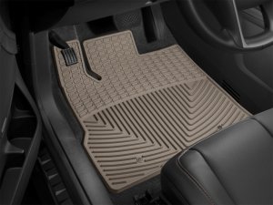 Mercedes-Benz C-Class Floor Mats - Front - WeatherTech - Rubber - Tan - `15-`27 Mercedes-Benz C-Class Floor Mats - Front - WeatherTech - Rubber - Tan - `15-`27