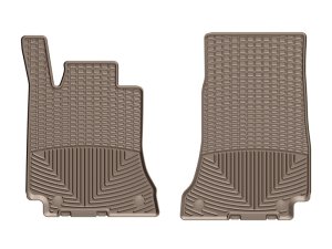 Mercedes-Benz C-Class Floor Mats - Front - WeatherTech - Rubber - Tan - `15-`27 Mercedes-Benz C-Class Floor Mats - Front - WeatherTech - Rubber - Tan - `15-`27