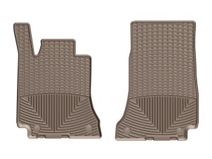 Mercedes-Benz C-Class Floor Mats - Front - WeatherTech - Rubber - Tan - `15-`27
