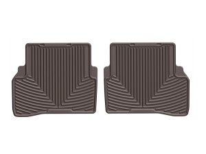 Mercedes-Benz E-Class Floor Mats - Rear - WeatherTech - Rubber - Cocoa - `17-`27