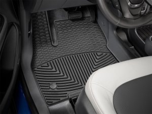 Chevrolet Bolt EUV Floor Mats - Front - WeatherTech - All-Weather Rubber - Black - `22-`27