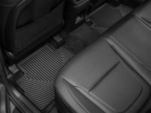 Hyundai Tucson Floor Mats - Rear - WeatherTech - All-Weather - Black - `22-`24