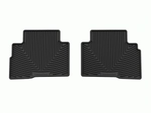 Hyundai Tucson Floor Mats - Rear - WeatherTech - All-Weather - Black - `22-`24