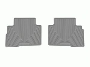 Hyundai Tucson Hybrid Floor Mats - Rear - WeatherTech - All-Weather - Grey - `22-`24