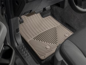 Cadillac CTS Rubber Mats - Front - WeatherTech - All-Weather - Tan - `03-`10