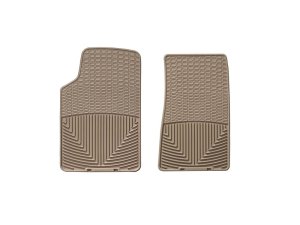 Cadillac CTS Rubber Mats - Front - WeatherTech - All-Weather - Tan - `03-`10
