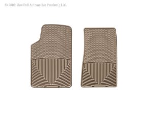 Cadillac CTS Rubber Mats - Front - WeatherTech - All-Weather - Tan - `03-`10