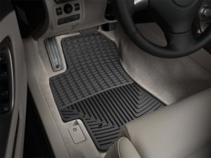 Subaru Impreza Floor Mats - Front - WeatherTech - All-Weather Rubber - Black - `93-`01