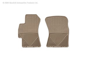 Subaru Impreza Floor Mats - Front - WeatherTech - Rubber - Tan - `93-`01