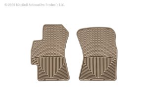 Subaru Impreza Floor Mats - Front - WeatherTech - Rubber - Tan - `93-`01