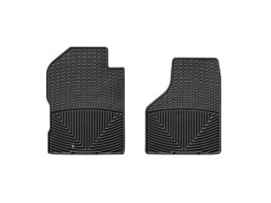 Dodge Ram 1500 Pickup Rubber Floor Mats - Front - WeatherTech - All-Weather - Black - `02-`05