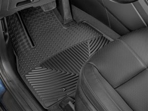 Kia Telluride Floor Mats - Front - WeatherTech - Rubber - Black - `20-`27