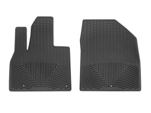 Kia Telluride Floor Mats - Front - WeatherTech - Rubber - Black - `20-`27