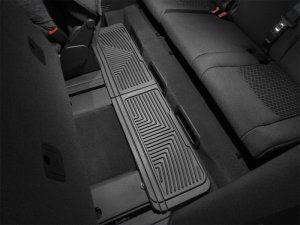 Lexus LX470 Floor Mats - Rear - WeatherTech - All-Weather Rubber - Black - `98-`07