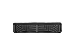 Lexus LX470 Floor Mats - Rear - WeatherTech - All-Weather Rubber - Black - `98-`07