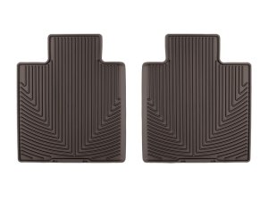 Toyota Tundra Hybrid Floor Mats - Rear - WeatherTech - All-Weather - Cocoa - `22-`24