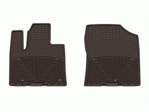 Hyundai Santa Fe Floor Mats - Front - WeatherTech - All-Weather - Cocoa - `21-`23 Hyundai Santa Fe Floor Mats - Front - WeatherTech - All-Weather - Cocoa - `21-`23