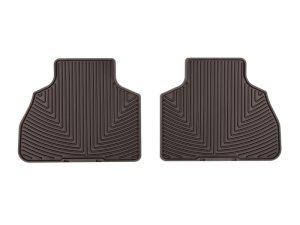 BMW X7 M60i Floor Mats - Rear - WeatherTech - All-Weather - Cocoa - `23-`24