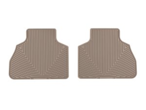 BMW X7 M60i Floor Mats - Rear - WeatherTech - All-Weather - Tan - `23-`24