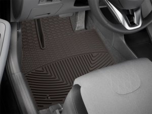 Hyundai Palisade Floor Mats - Front - WeatherTech - Rubber - Cocoa - `20-`24