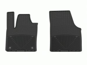Volkswagen Atlas Floor Mats - Front - WeatherTech - Rubber - Black - `18-`24 Volkswagen Atlas Floor Mats - Front - WeatherTech - Rubber - Black - `18-`24
