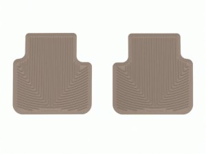 Volkswagen Atlas Cross Sport Floor Mats - Rear - WeatherTech - All-Weather - Tan - `20-`24 Volkswagen Atlas Cross Sport Floor Mats - Rear - WeatherTech - All-Weather - Tan - `20-`24
