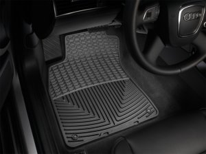 Audi A6 Floor Mats - Front - WeatherTech - Rubber - Black - `95-`04