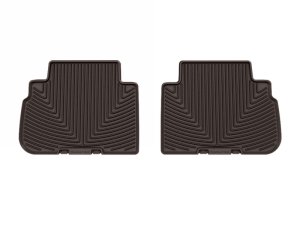 Subaru Forester Floor Mats - Rear - WeatherTech - All-Weather Rubber - Cocoa - `19-`24