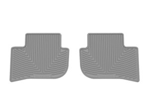 Toyota Corolla Cross Floor Mats - Rear - WeatherTech - All-Weather - Grey - `22-`24