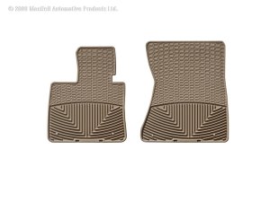 BMW X5 Floor Mats - Front - WeatherTech - Rubber - Tan - `07-`13