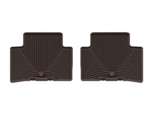 Genesis GV70 Floor Mats - Rear - WeatherTech - All-Weather - Cocoa - `22-`26