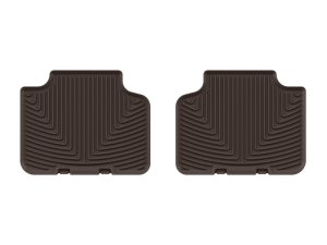 BMW X1 Floor Mats - Rear - WeatherTech - All-Weather - Cocoa - `16-`26